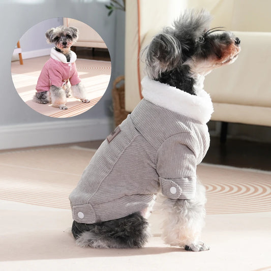 FleeceHaven™ Winter Jacket for Small Dogs