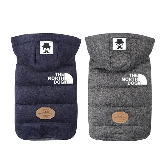 CozyHood™ Winter Dog Jacket - Soft, Thick Cotton Hooded Coat