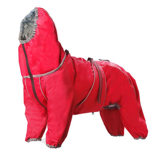 StormGuard™ Waterproof Dog Raincoat - Soft, Breathable & Snow-Proof Jacket