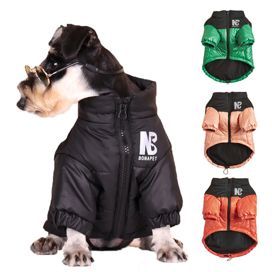 ColdGuard™ Winter Dog Jacket - Thick, Windproof Dog Coat