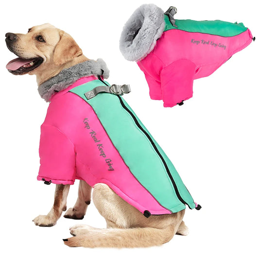 PolarPaws™ Premium Dog Down Jacket - Waterproof Winter Coat